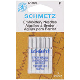 Embroidery Needles, Schmetz (5 pk)